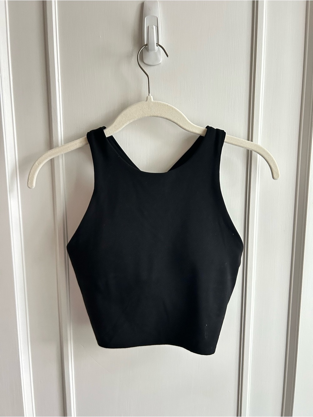Athleta Black Longline Bra w Cups Size XS